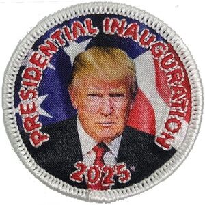 Set of 4 Trump Inauguration Day 2” patch